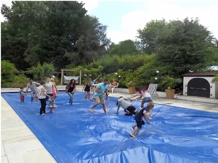 PVC safety pool cover PVC safety pool cover